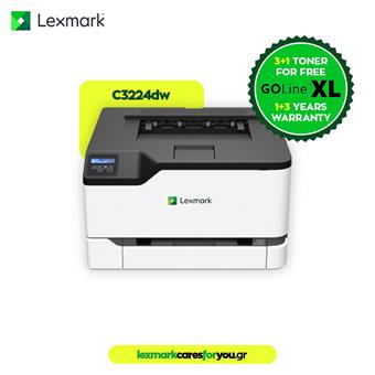 Lexmark C3224dw Έγχρωμος Laser Εκτυπωτής